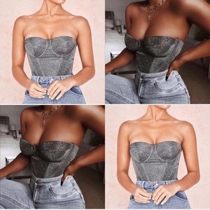 HOUSE OF CB DONATELLA CORSET BUSTIER